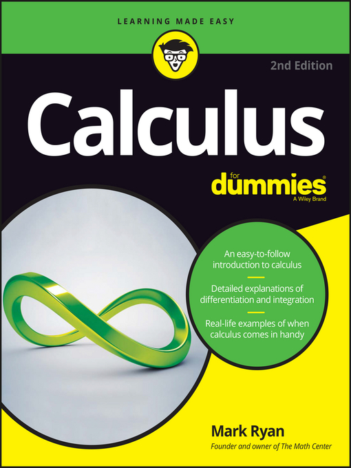 Title details for Calculus For Dummies by Mark Ryan - Available
